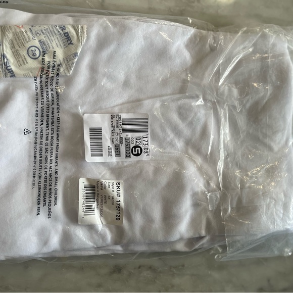 Lands end womens white trackpants - Picture 3 of 3